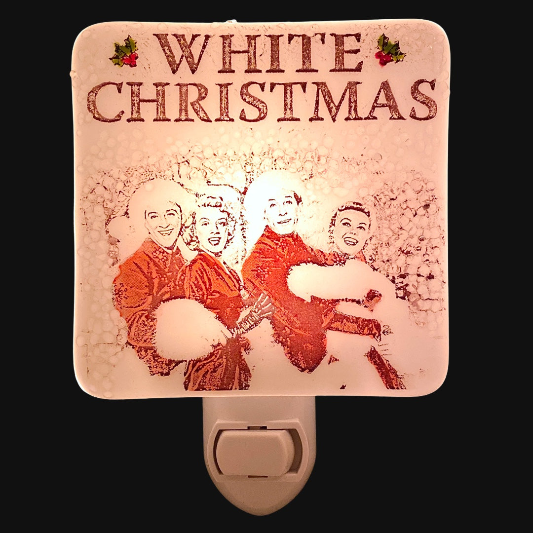 White Christmas Movie Poster Bing Crosby Danny Kaye Night Light