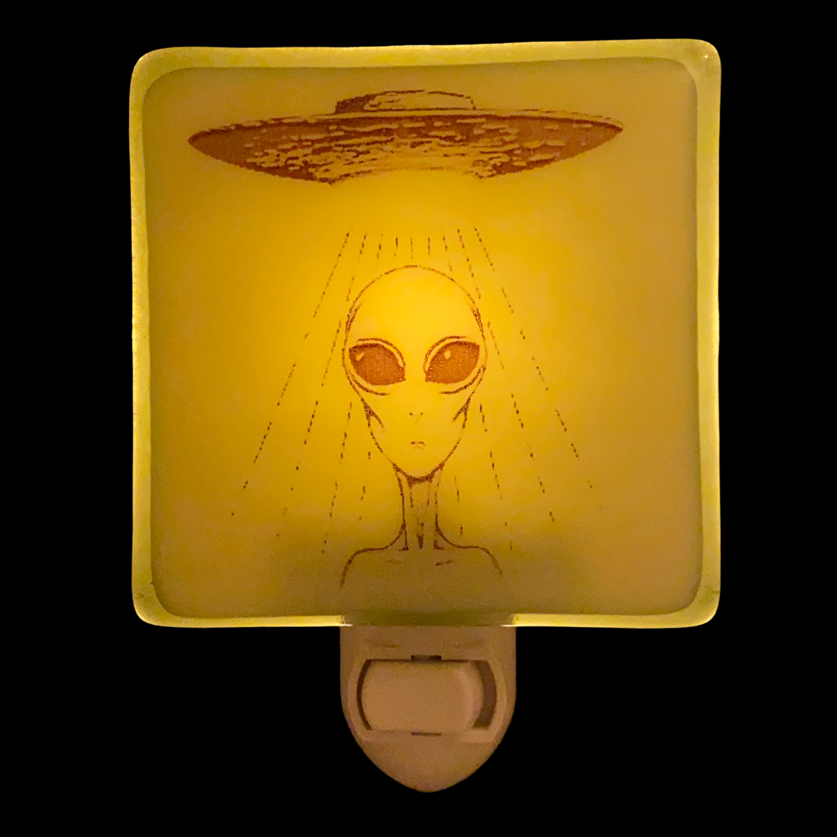 Alien UFO Science Fiction Night Light