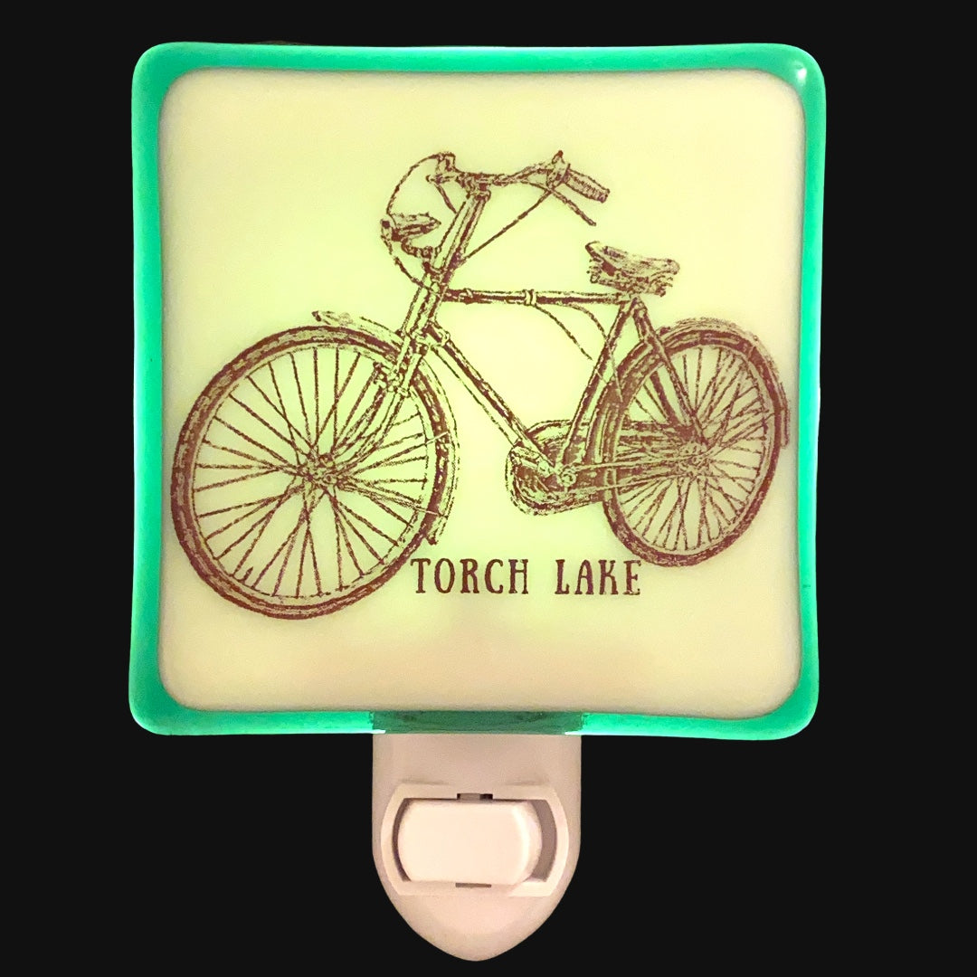 PERSONALIZED Vintage Bicycle Night Light with Name or City