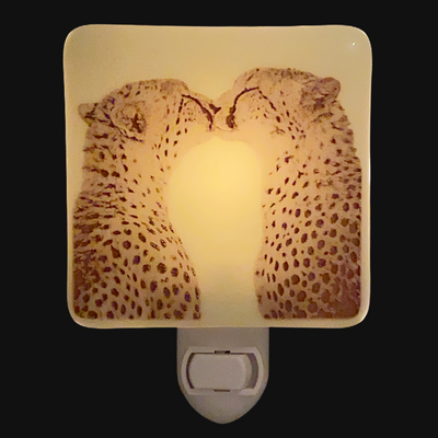 Cheetah Kiss Night Light