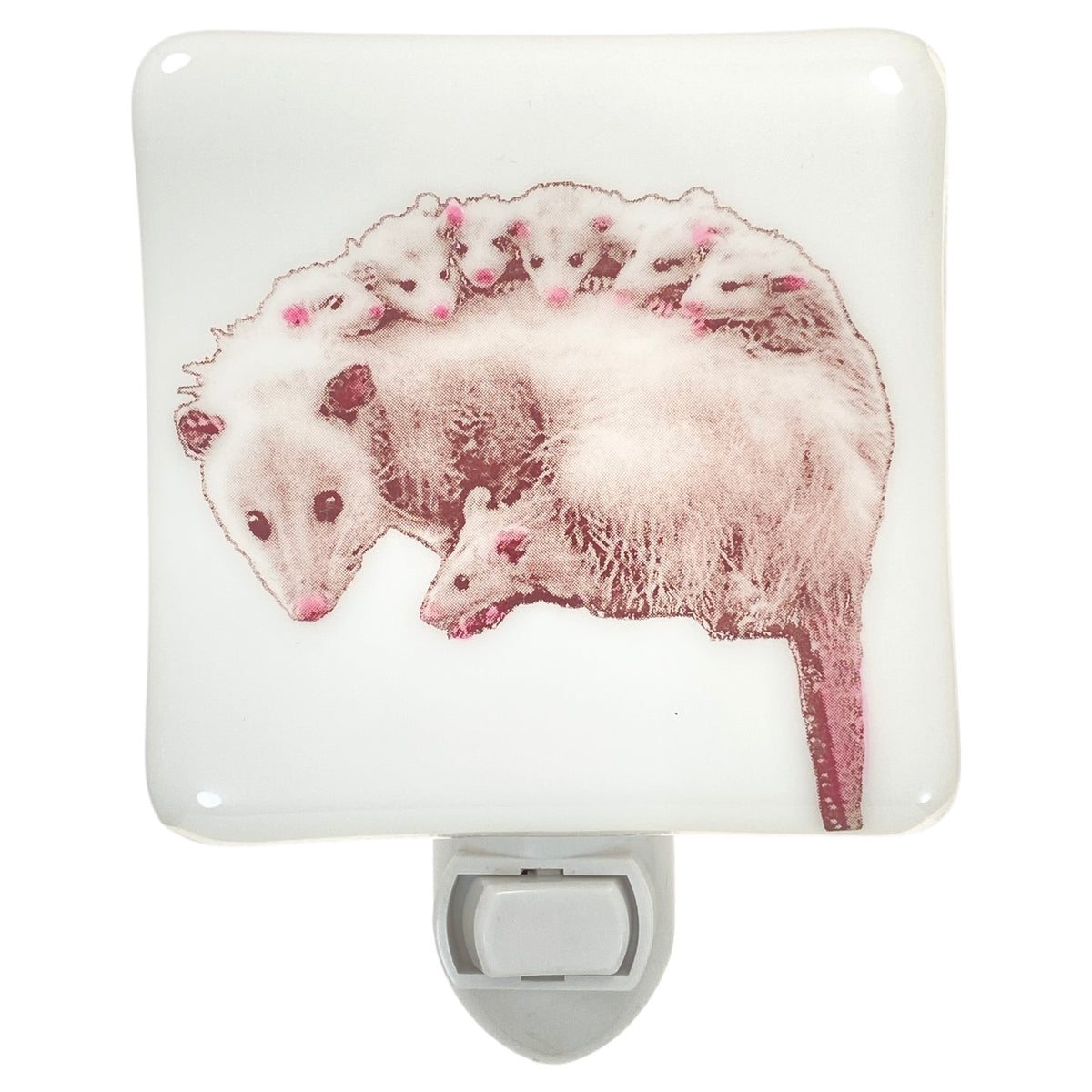 Possum Mommy and Babies Night Light