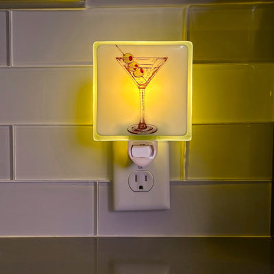 Martini with Olives Nght Light