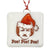 Edgar Allan Poe Ornament "Poe, Poe, Poe”