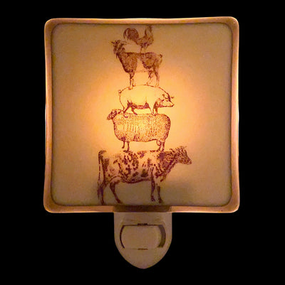 Farm Animal Stack Night Light