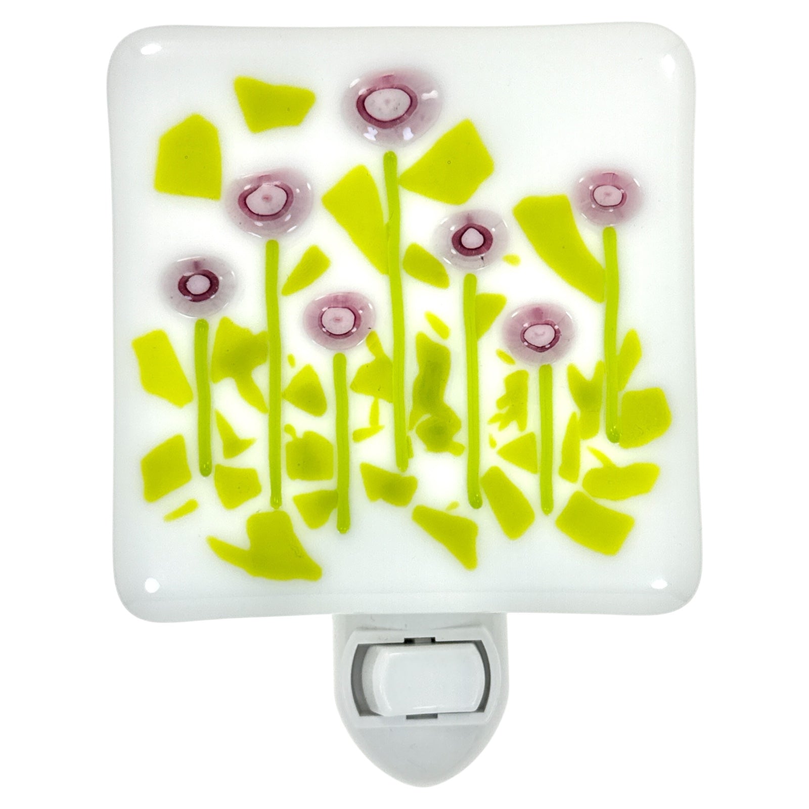 Pink Wild Flowers Night Light