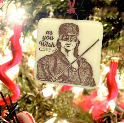 The Princess Bride - Dread Pirate Roberts - Prince Westley "As You Wish" Ornament
