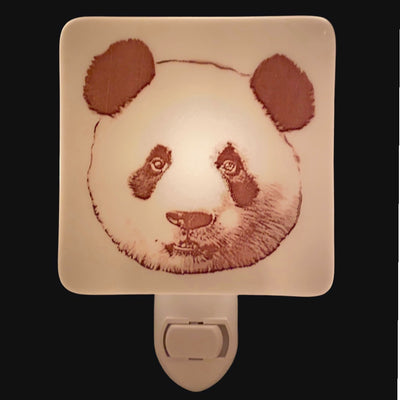 Panda Bear Face Night Light