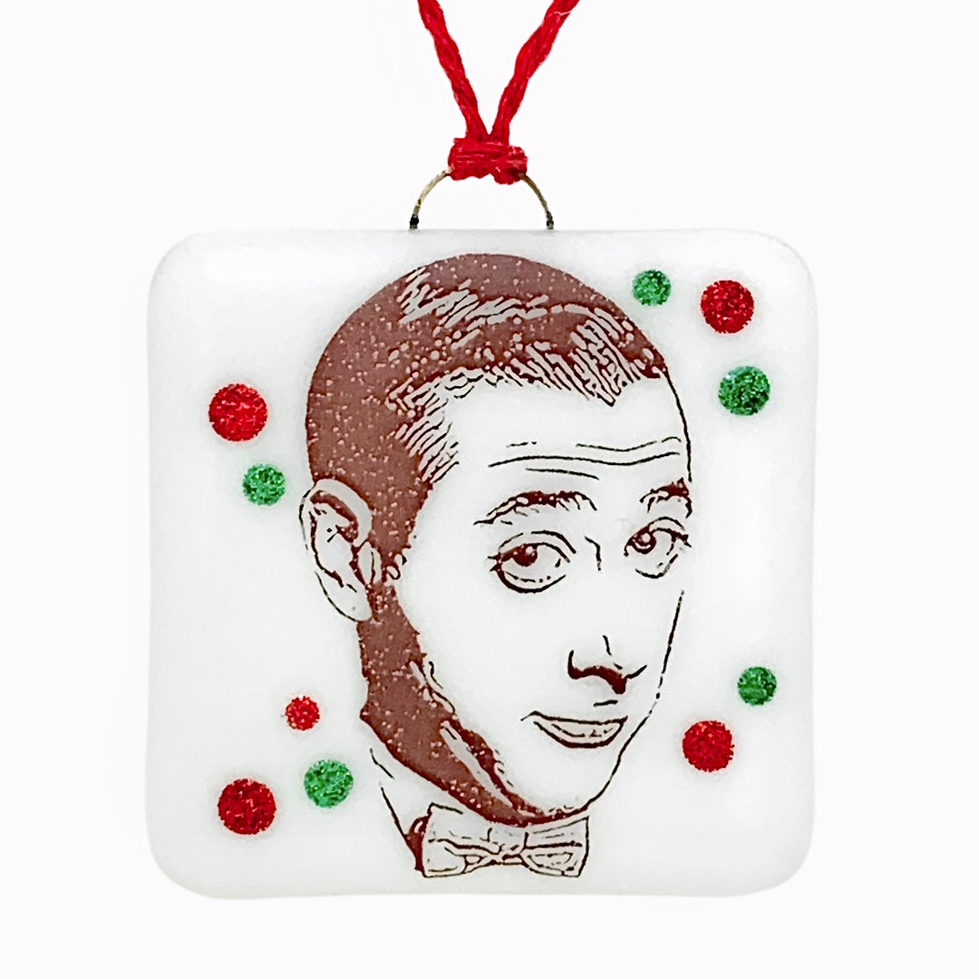 Pee Wee Herman Ornament - Hand Painted