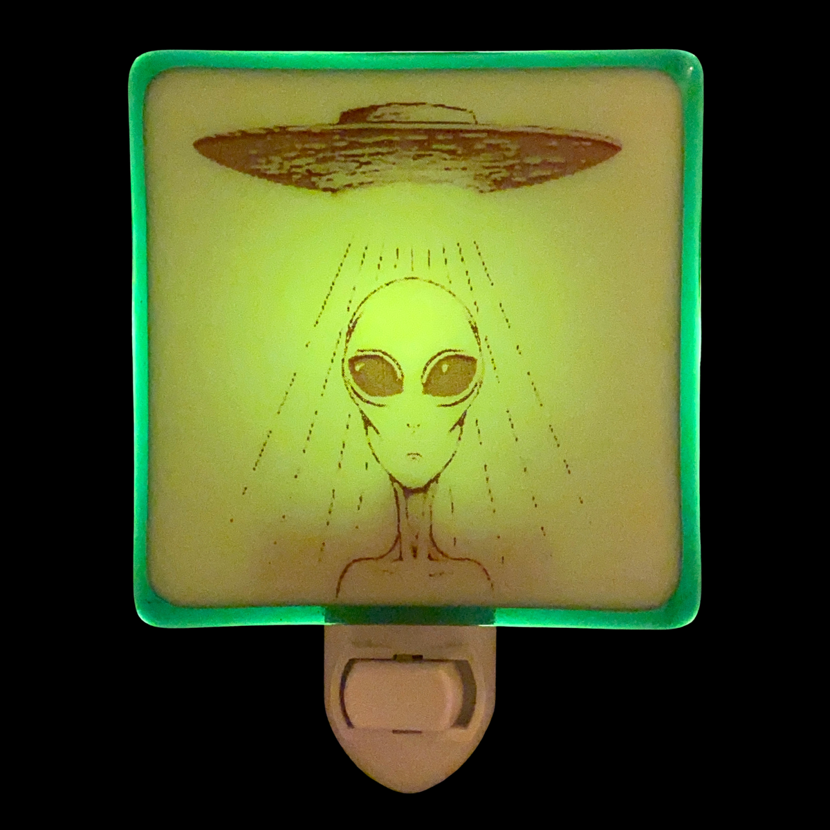 Alien UFO Science Fiction Night Light