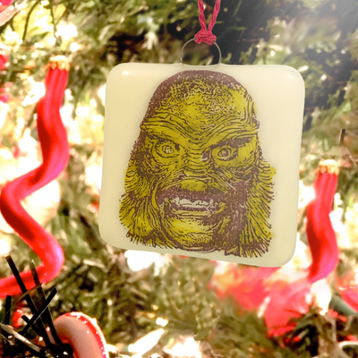Creature from the Black Lagoon Ornament - Hand Painted