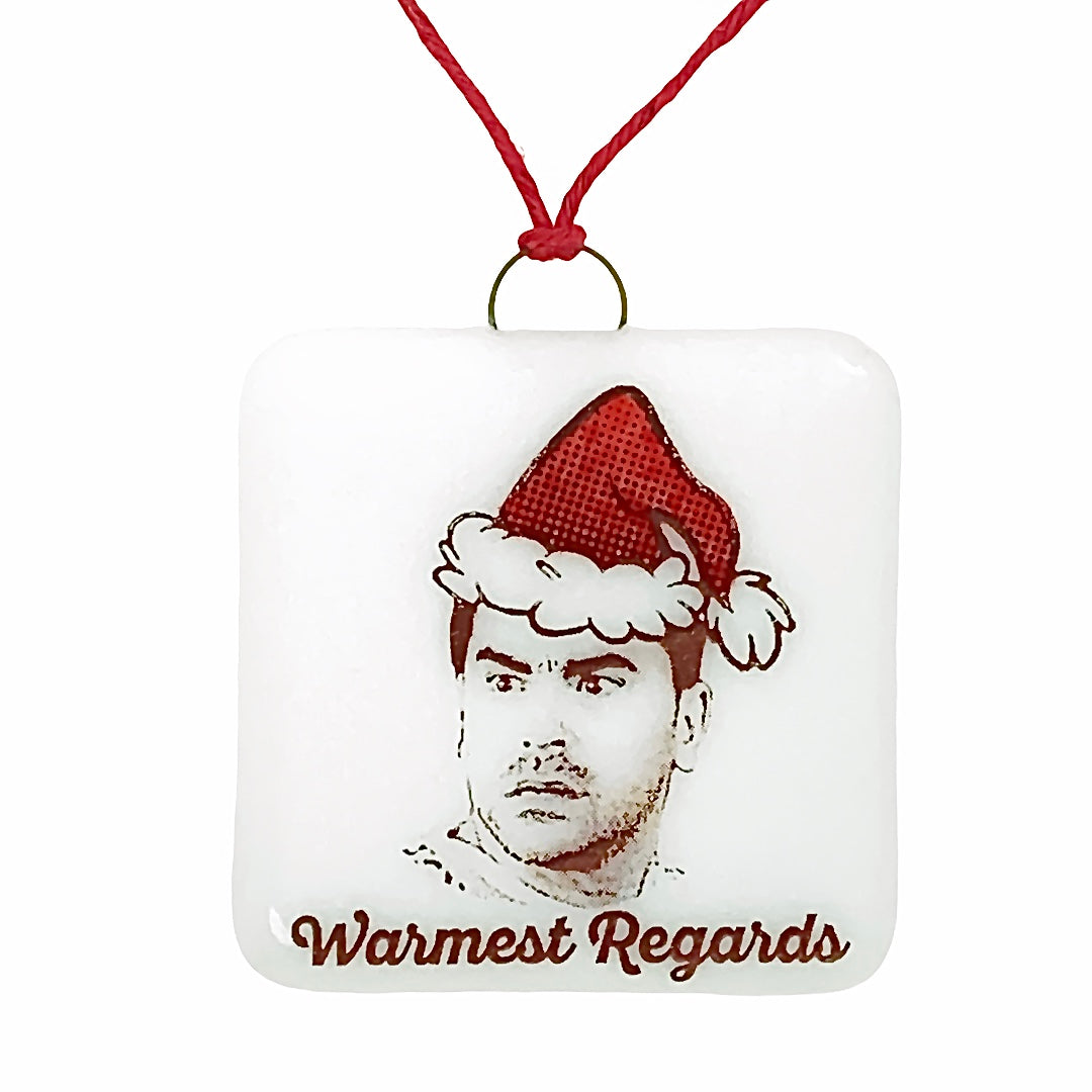 David Rose Schitt’s Creek Ornament "Warmest Regards"