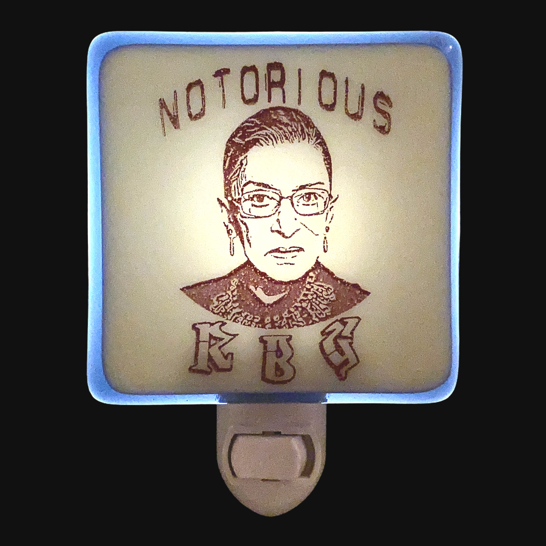 Ruth Bader Ginsberg "Notorious RBG" Night Light