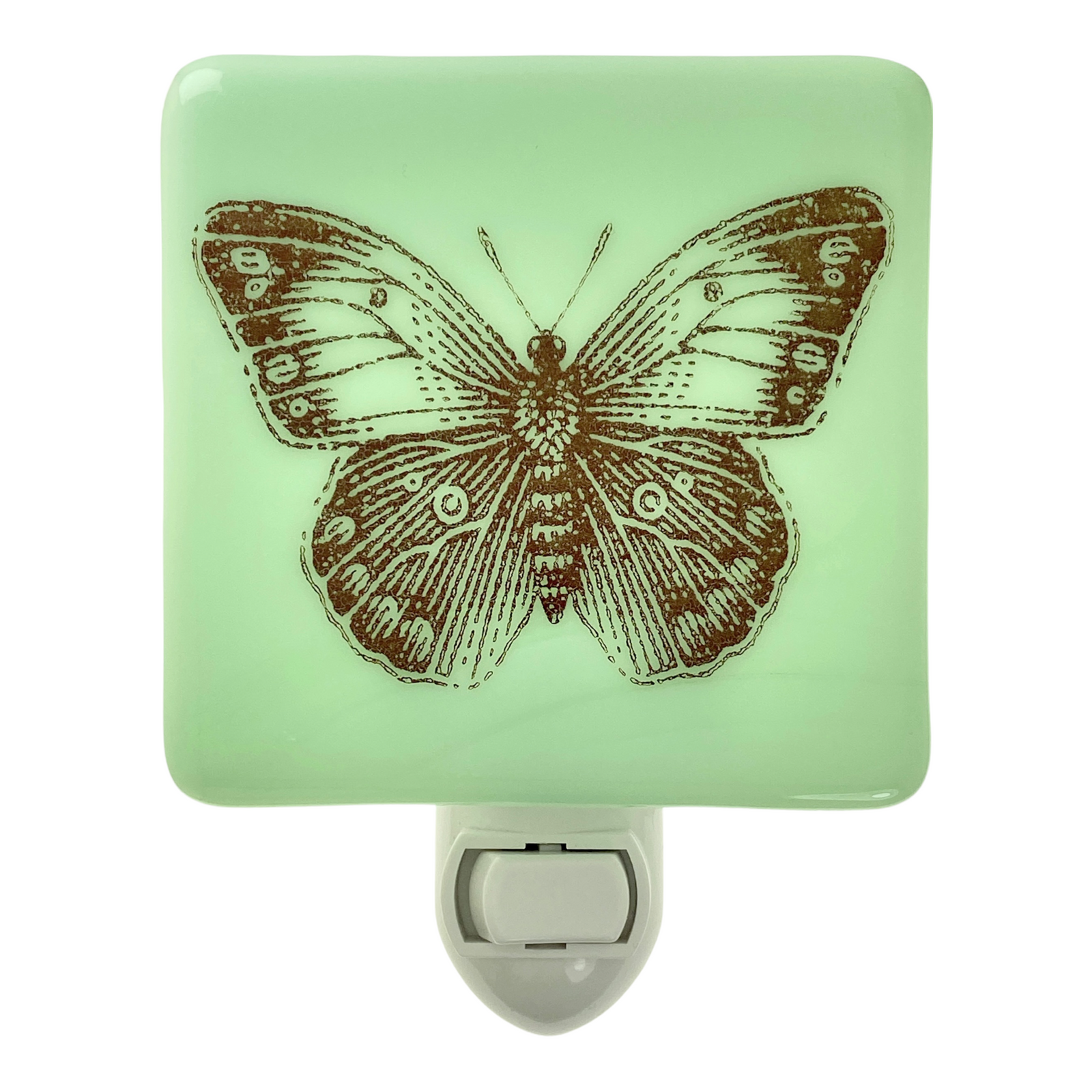 Vintage Butterfly Moth Sketch Night Light