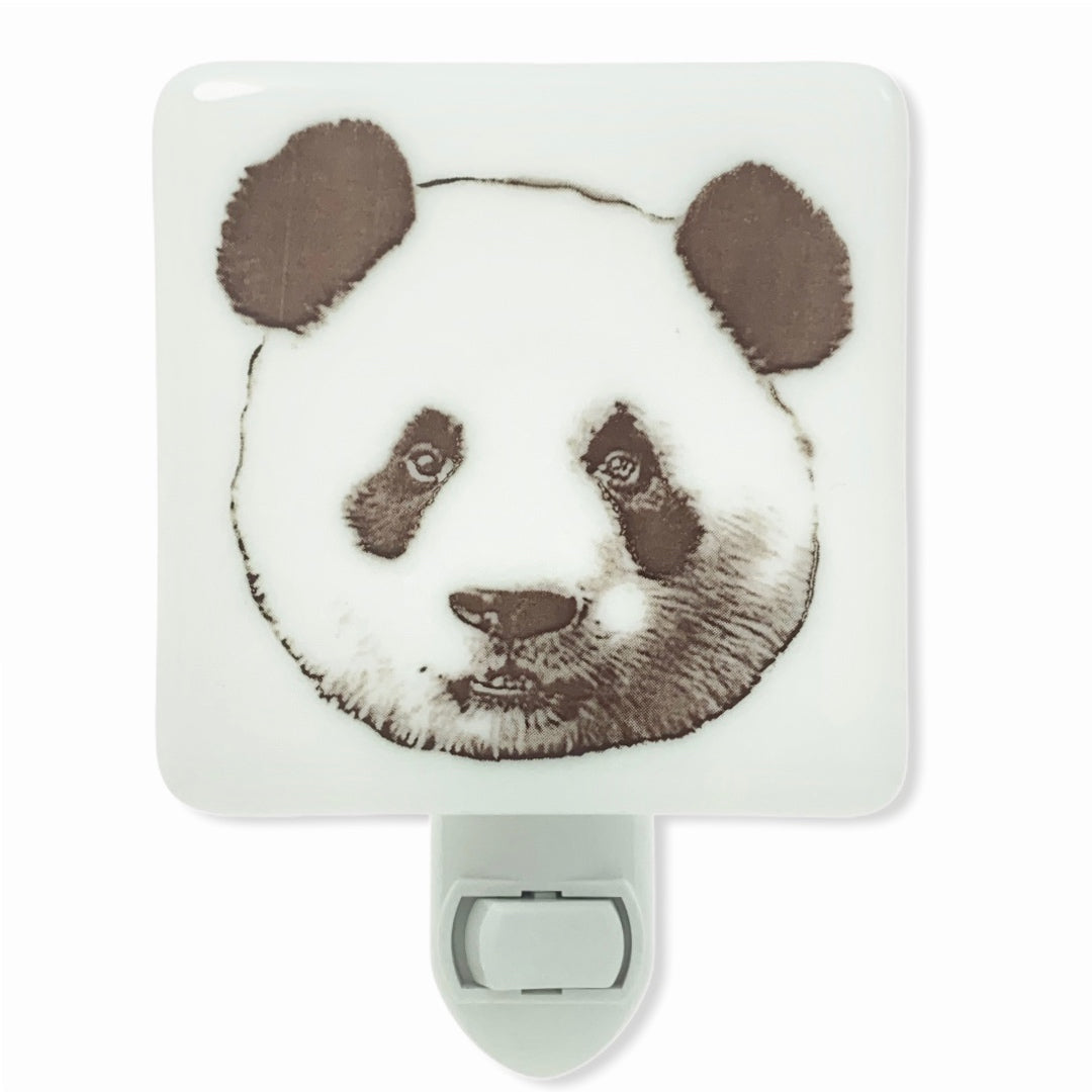Panda Bear Face Night Light