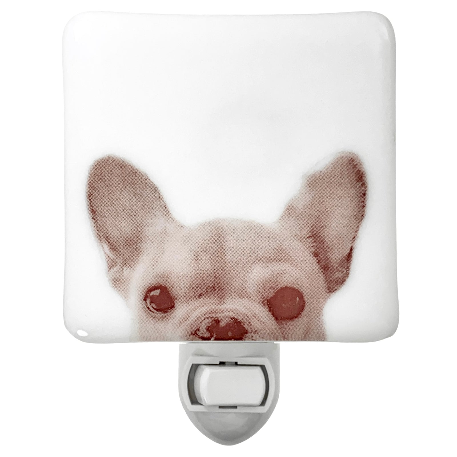 Peaking French Bulldog Dog Night Light