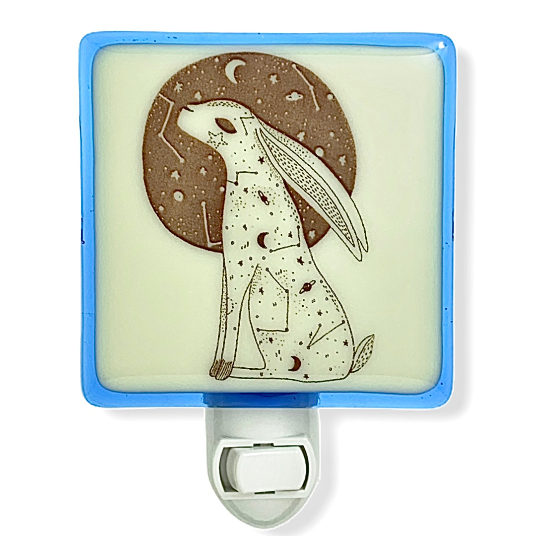 Bunny Rabbit Boho Celestial Night Light