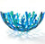 Coral Branch Bowl | Large Lagoon Mixed Color Glass