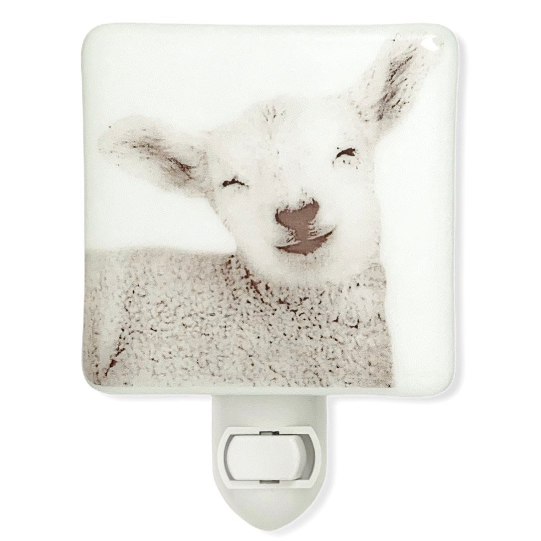 Smiling Lamb Night Light