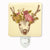 Deer with Flowers Night Light - Hand Painted