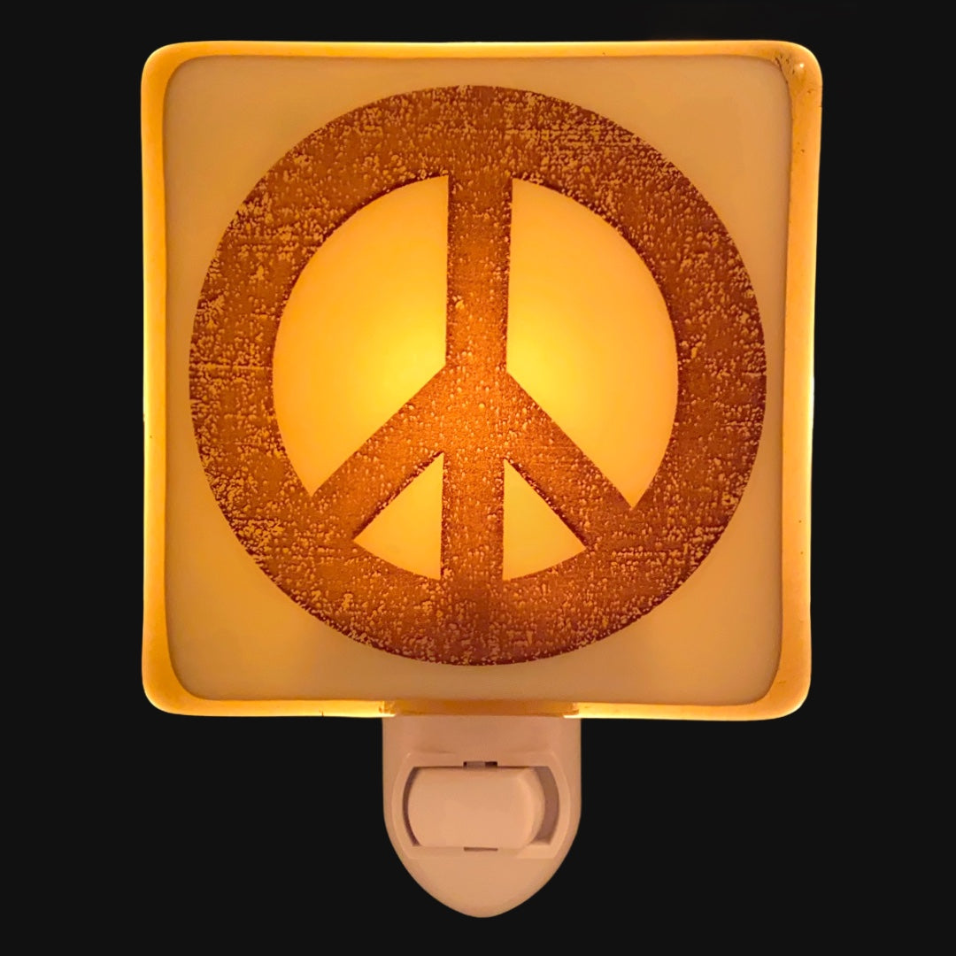 Peace Sign Symbol Night Light