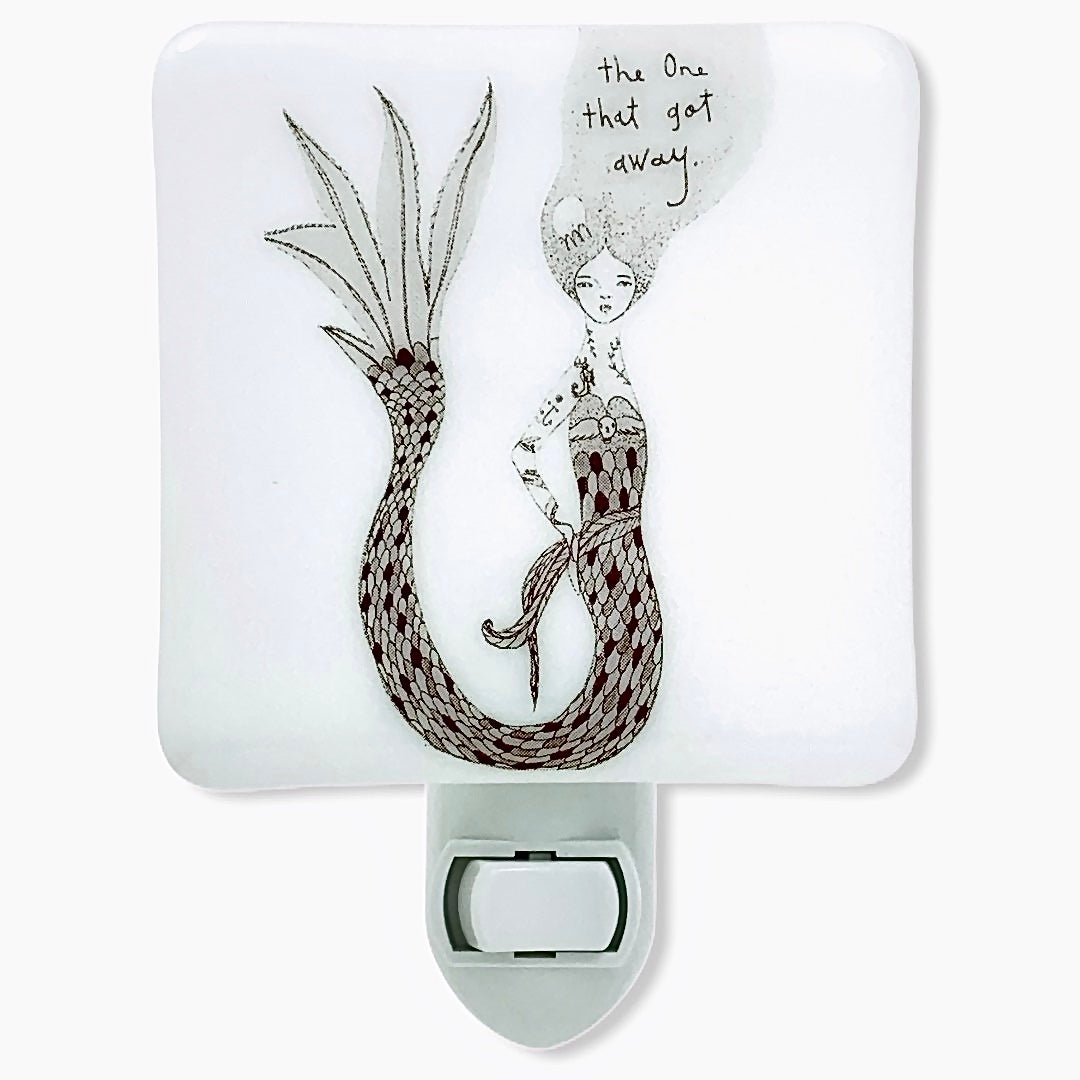 Mermaid Night Light - Illustration by Melissa Flesher