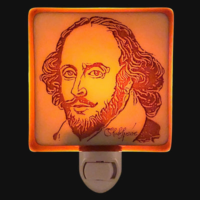 William Shakespeare Night Light