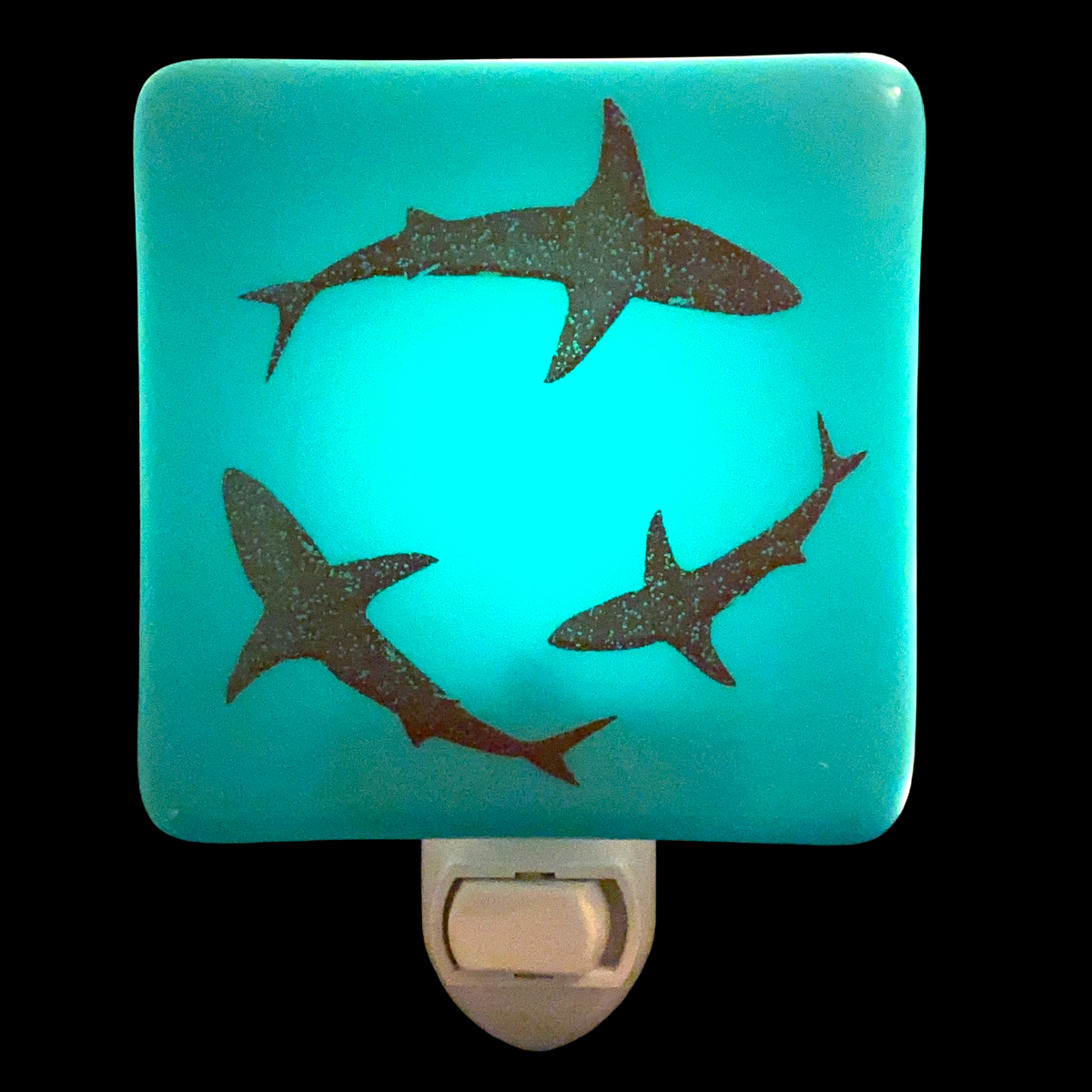 Circling Sharks Night Light