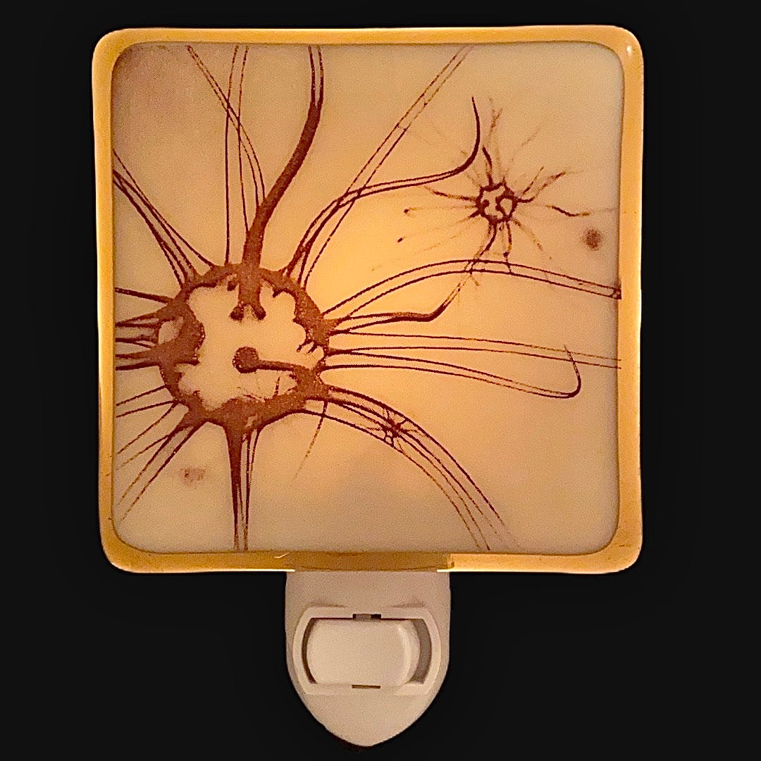 Neuron Science Art Night Light