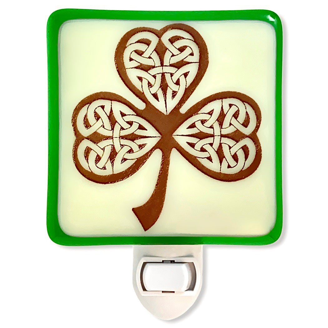 Celtic Knot Shamrock Night Light
