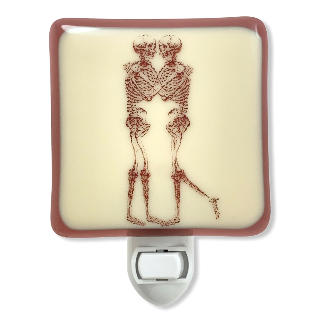 Skeleton Hug Night Light
