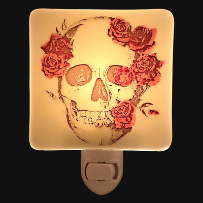 Skull and Roses Night Light
