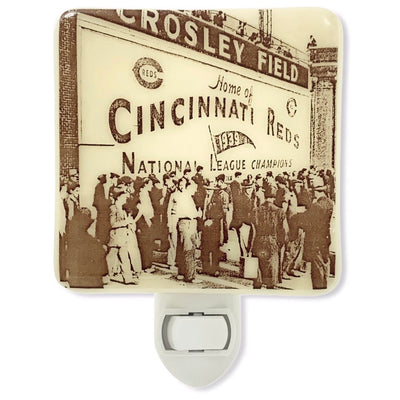 Cincinnati Ohio - Vintage Reds Crosley Field Night Light