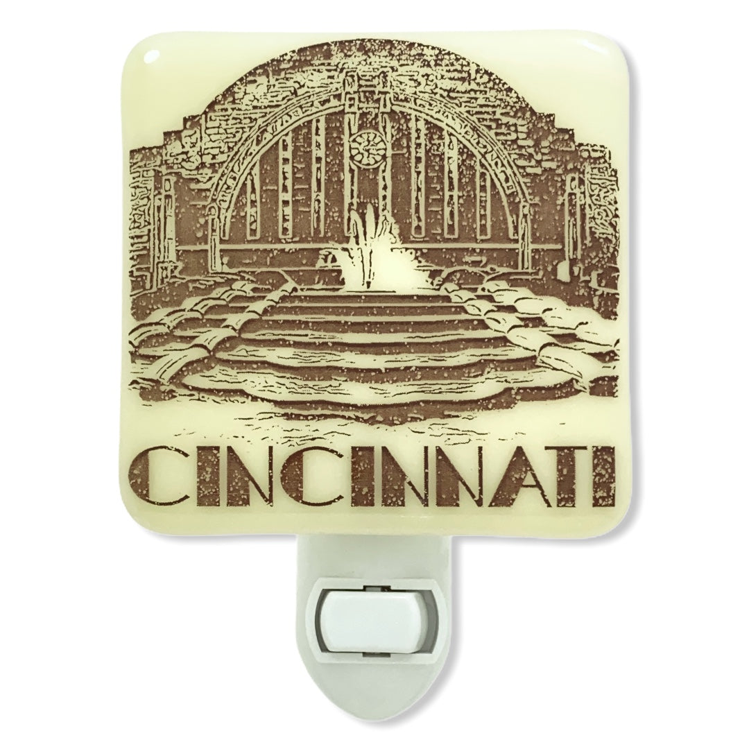 Cincinnati Ohio - Union Terminal  Night Light
