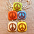 Peace Sign Symbol Necklace