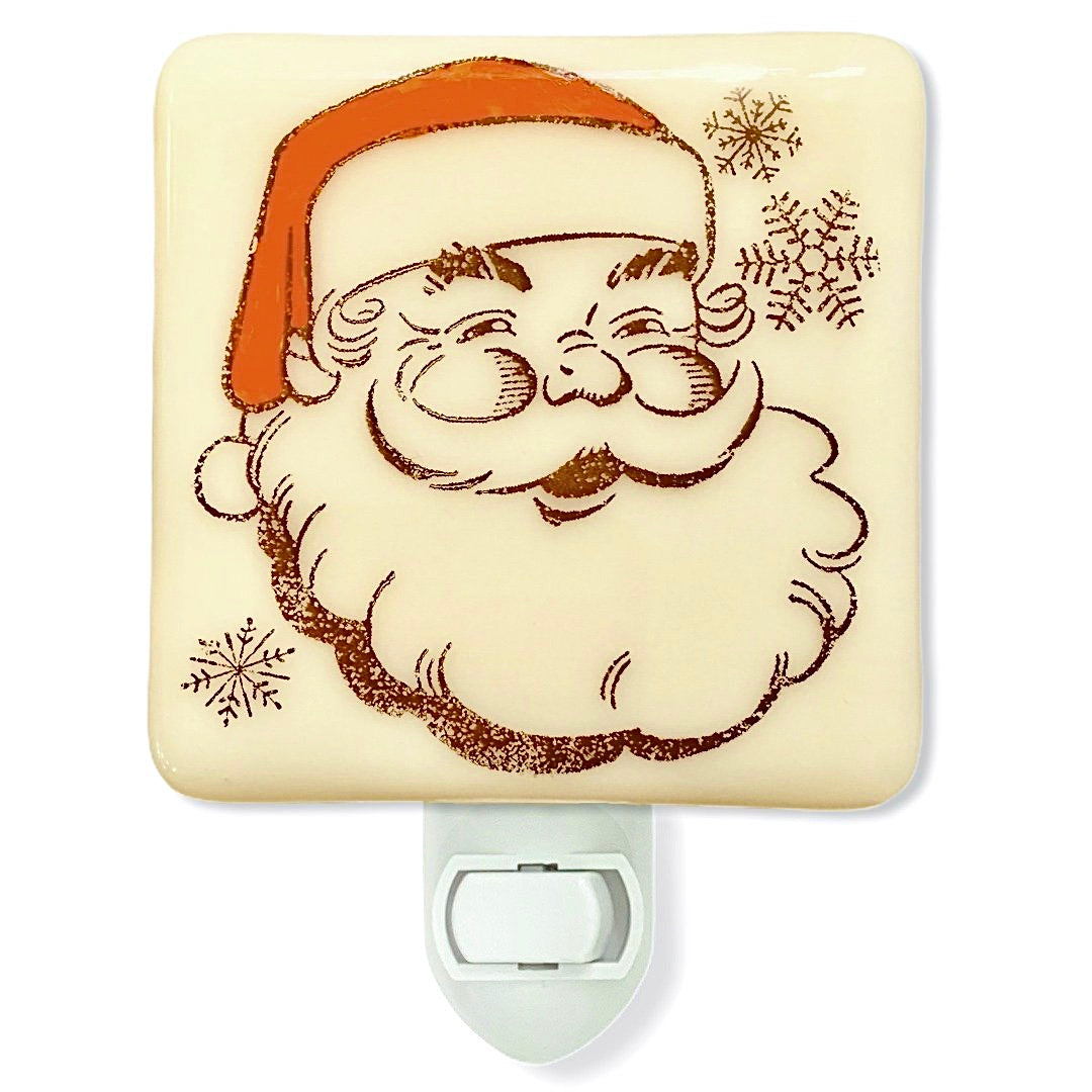 Retro Santa Claus Night Light