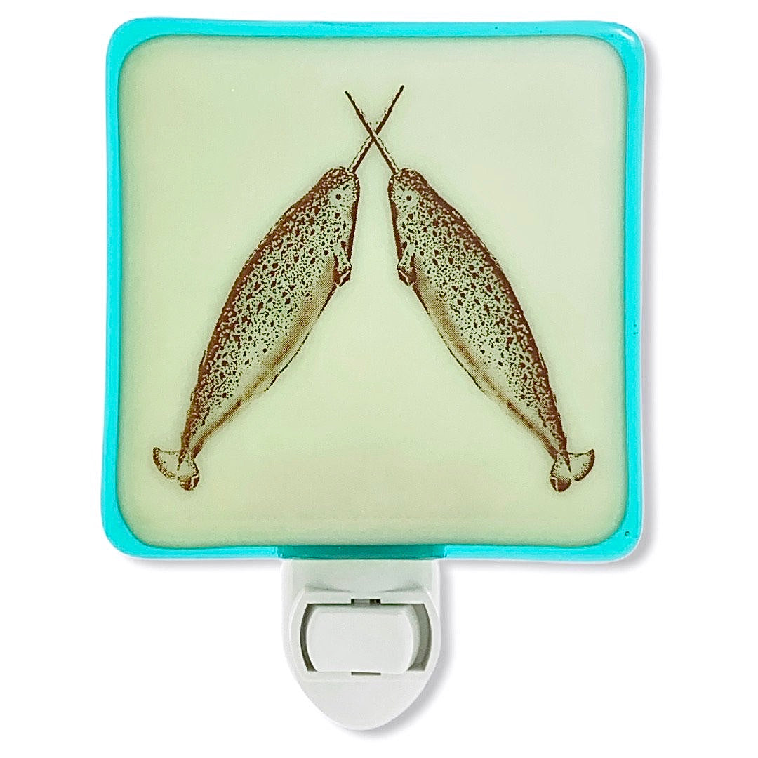 Narwhal Kiss Night Light