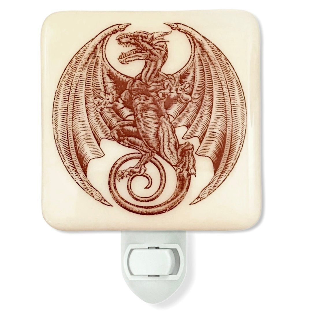 Medieval Dragon Night Light