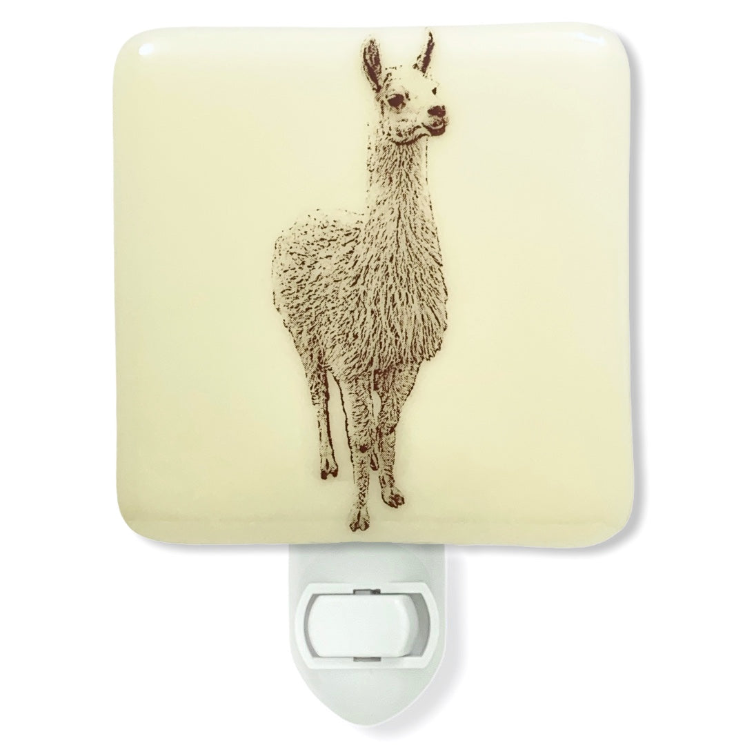 Llama Standing Night Light