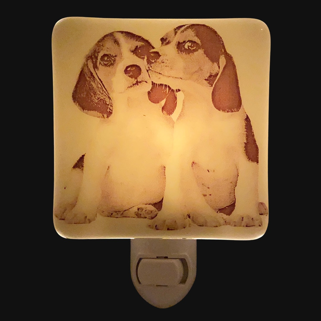 Beagle Puppies Night Light
