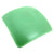 Tiny Skeleton Glass Square Dish Jadeite Mint Green