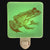 Frog Night Light Jadeite Green  Glass