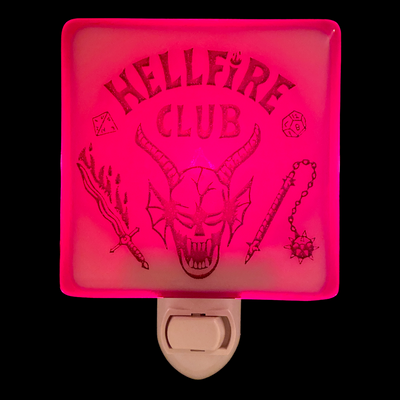 Stranger Things Hellfire Club Night Light