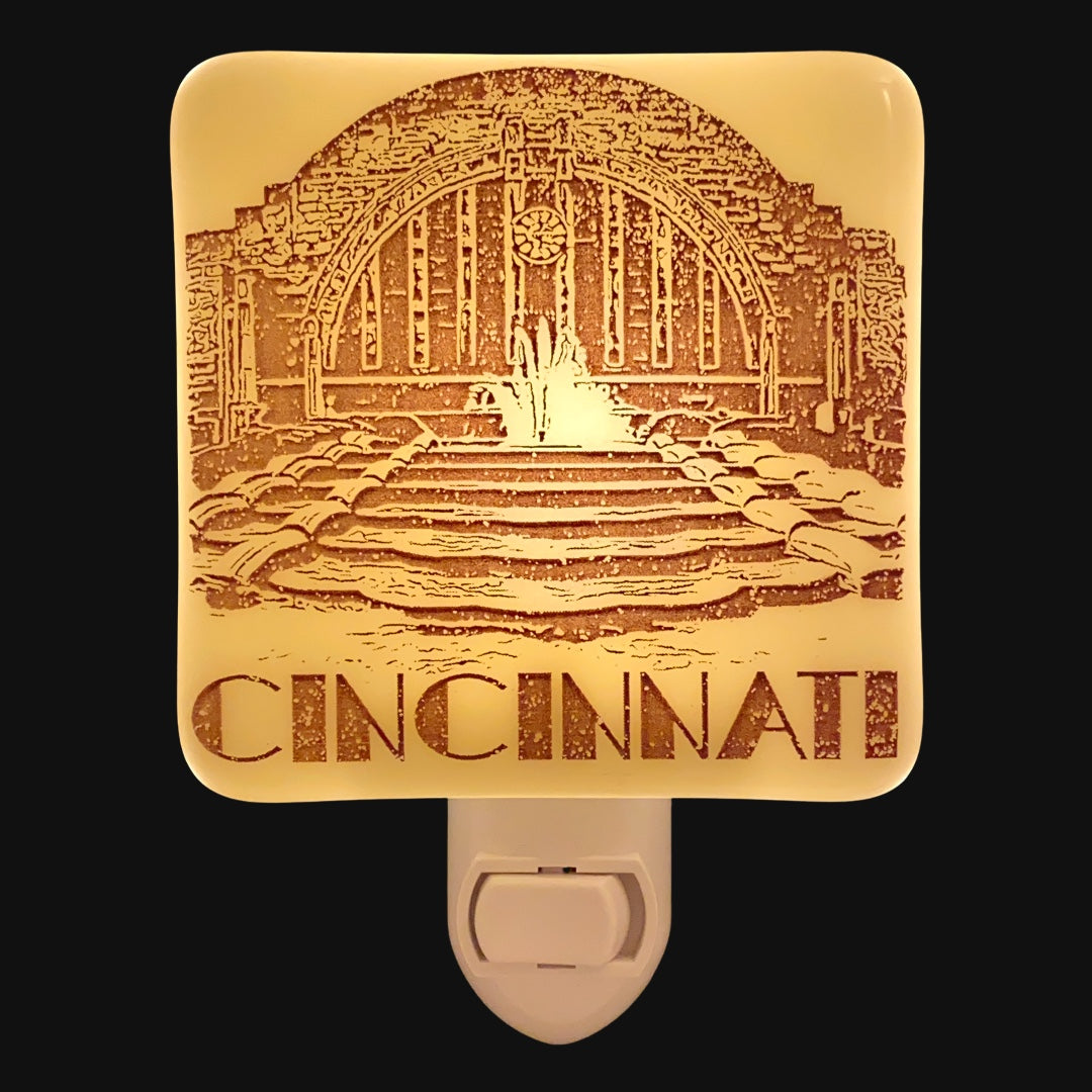 Cincinnati Ohio - Union Terminal  Night Light