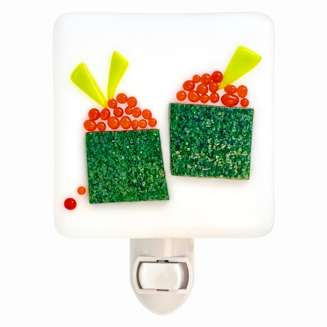 Sushi Rolls Fused Glass Night Light Gunkan Maki