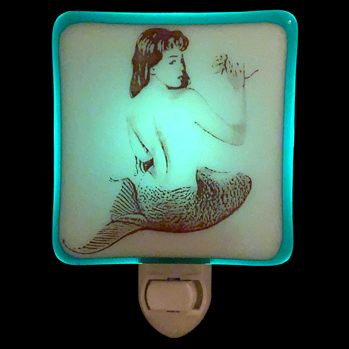 Mermaid Vintage Pin Up Girl Night Light