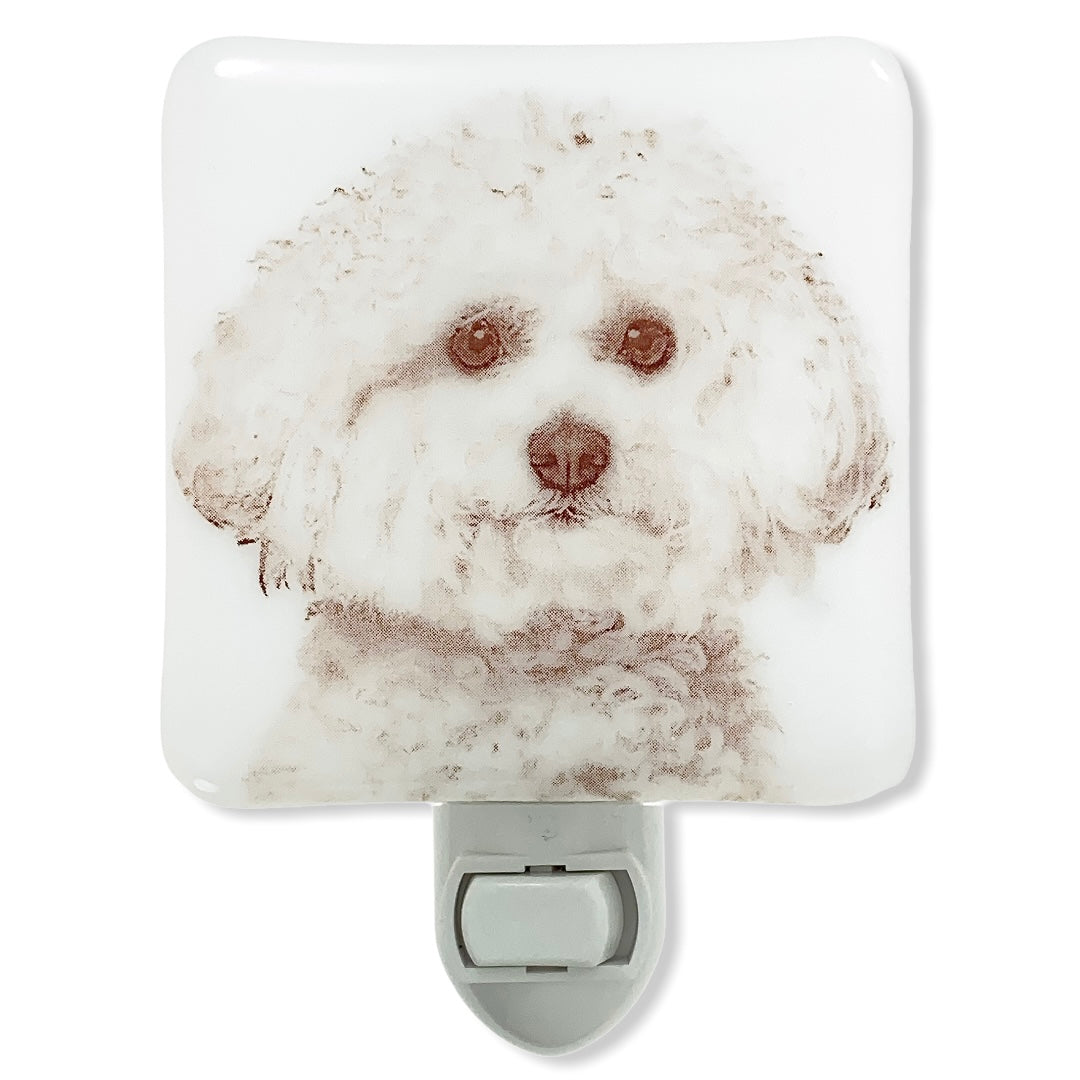 Bichon Frise Dog Night Light