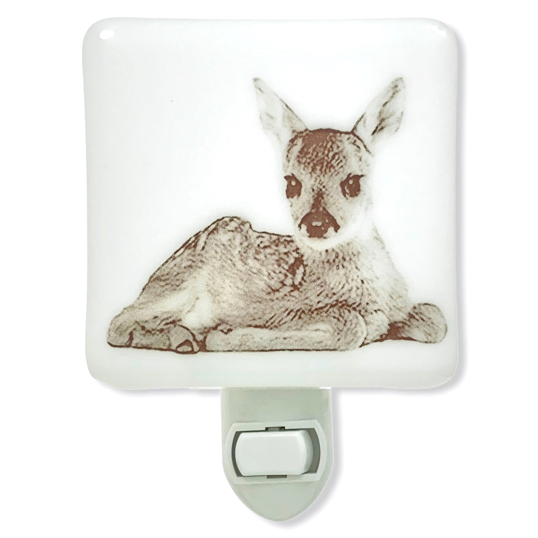 Fawn Sitting Night Light