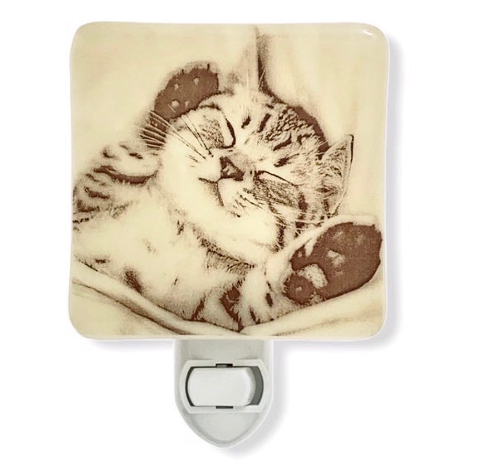 Sleeping Kitten Night Light