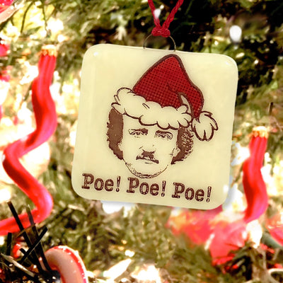 Edgar Allan Poe Ornament "Poe, Poe, Poe”