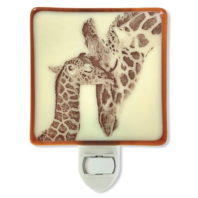 Giraffe Mom and Baby Night Light